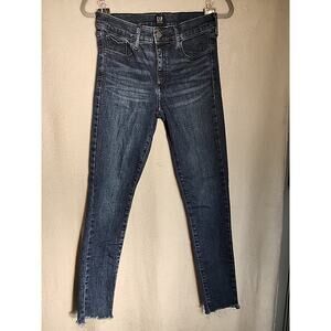 GapKids Girl’s SIZE 4/27 Skinny Dark Wash Denim Legging Jeans